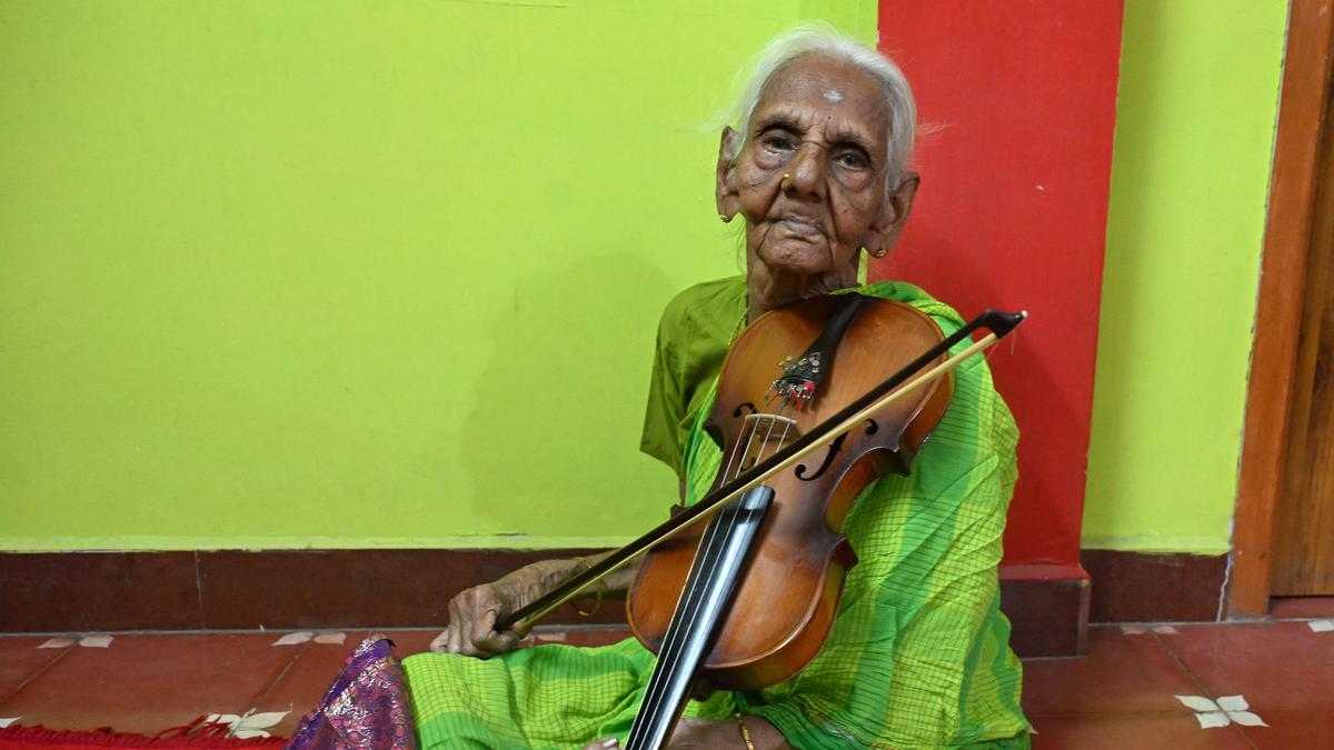 In a silent Tamil Nadu village, this 91-year-old woman’s violin continues to sing